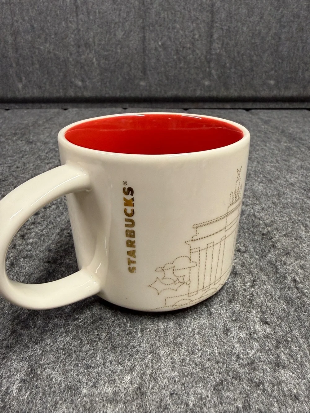 Starbucks city skyline
